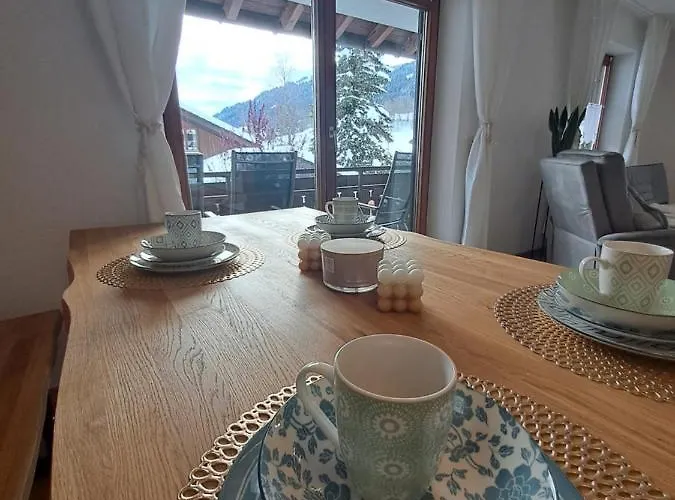 公寓 Alpenfee Mit E-bike Garage 奥夫特尔施旺